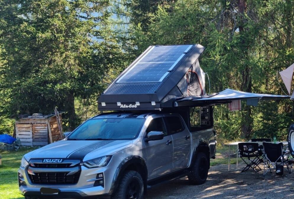 Isuzu D-MAX N60FF (2020) vollausgestatteter Overlander mit professionellen Modifikationen