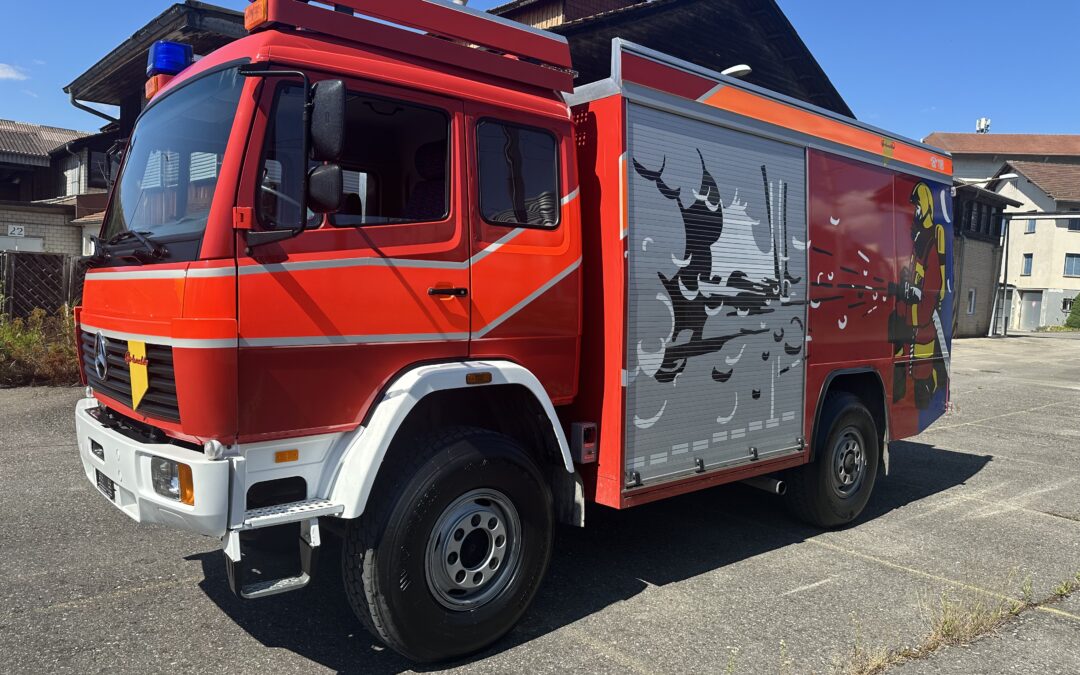 Mercedes-Benz 1224 4×4 mit 2 Sperren