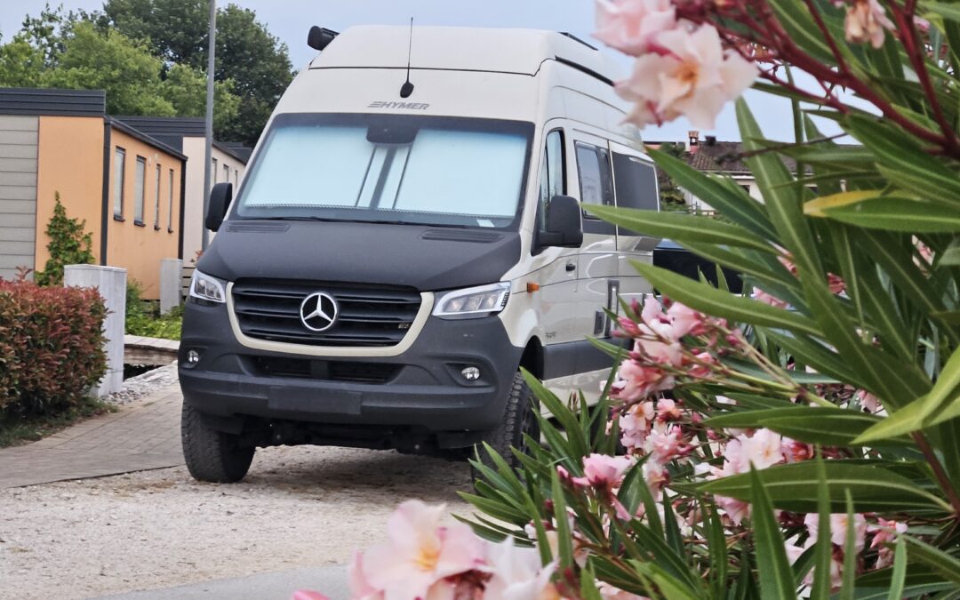 Hymer GCS 4×4 / Untersetzung / Hubdach