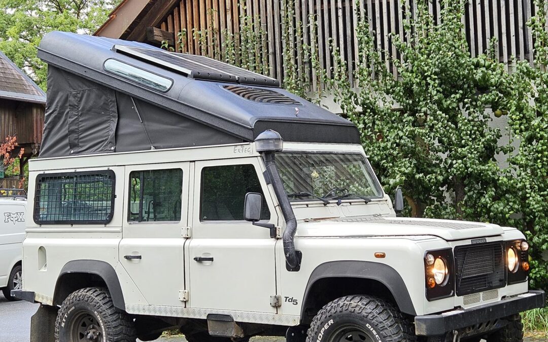 Land Rover Defender TD5 – Ex-Tec Umbau zum Reisemobil
