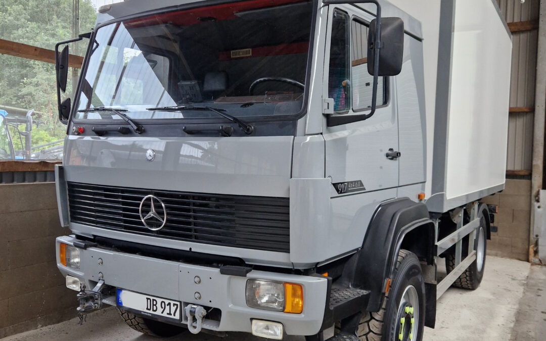 Mercedes 917 4×4 6.0 – Expeditionsmobil – LN2 OM 366 LA (Euro 2)
