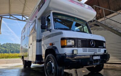 Mercede 814d Fernreisemobil 7.5t