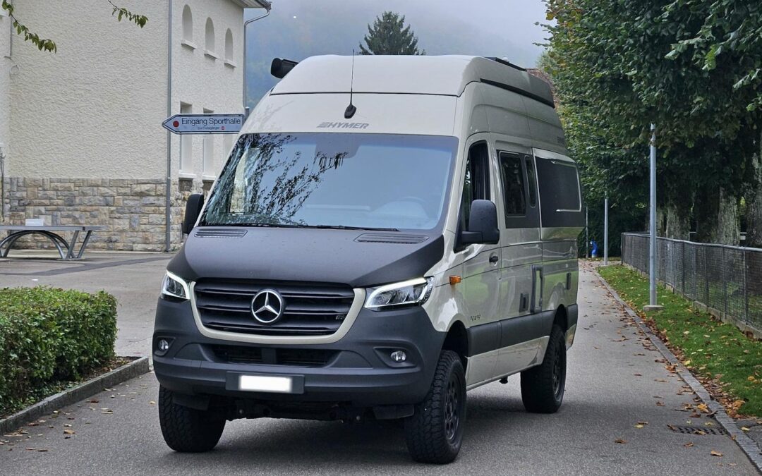 Hymer GCS 4×4 / Untersetzung / Hubdach