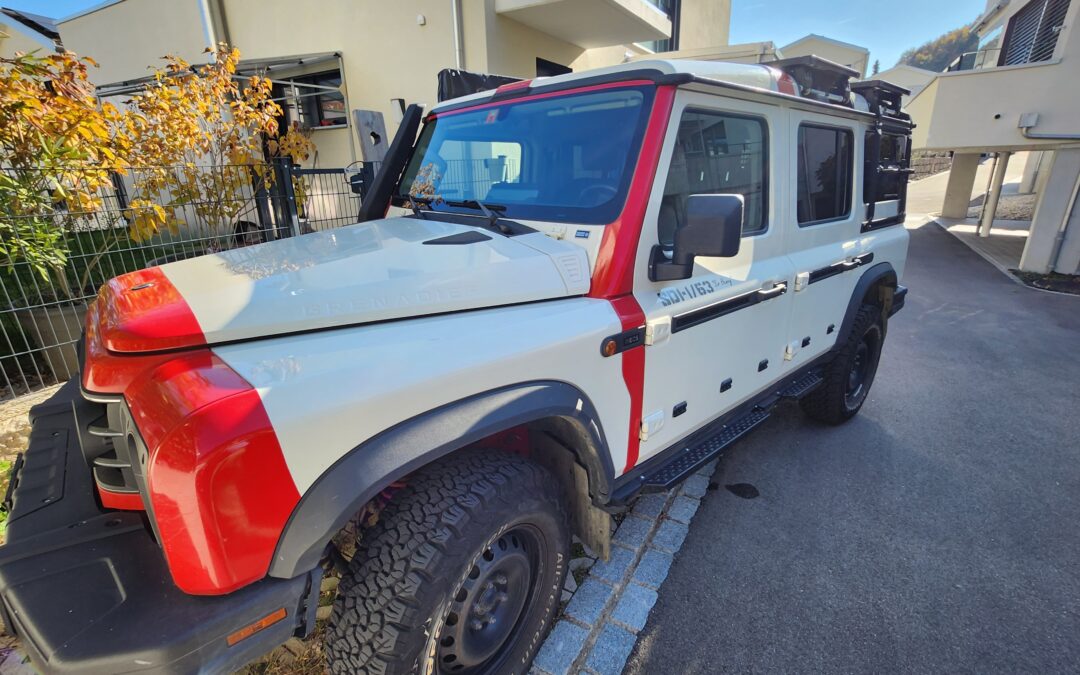 Ineos Grenadier Trailmaster mit 3 Sperren, Seilwinde und vieles mehr …