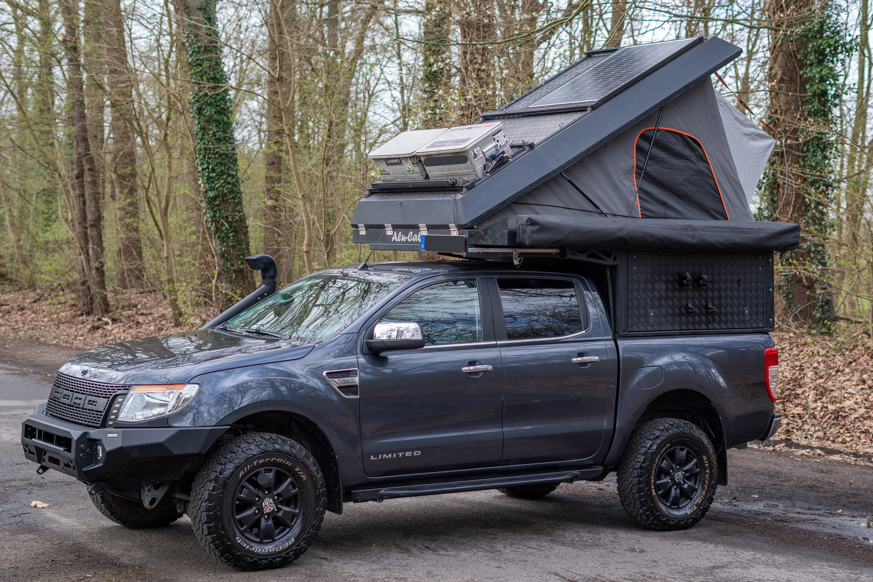 Ford Ranger 3.2 Alu Cab Canopy Camper