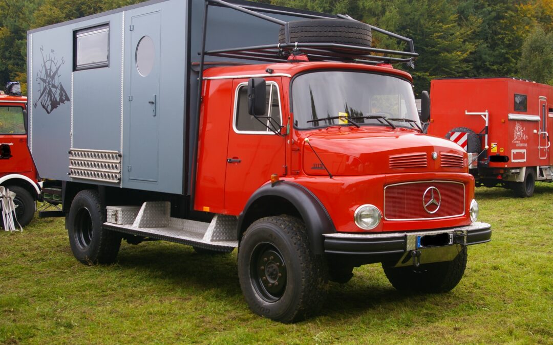 Mercedes Benz LAF1113B/42 Kurzhauber, 7,5t. Oldtimer
