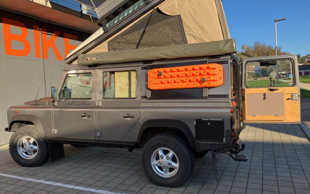 Landrover Defender 110 TD4 Puma voll umgebaut/ ausgestattet