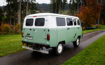 UAZ Buchanka 2206 mit Schweizer Zulassung und frisch ab MFK zu verkaufen