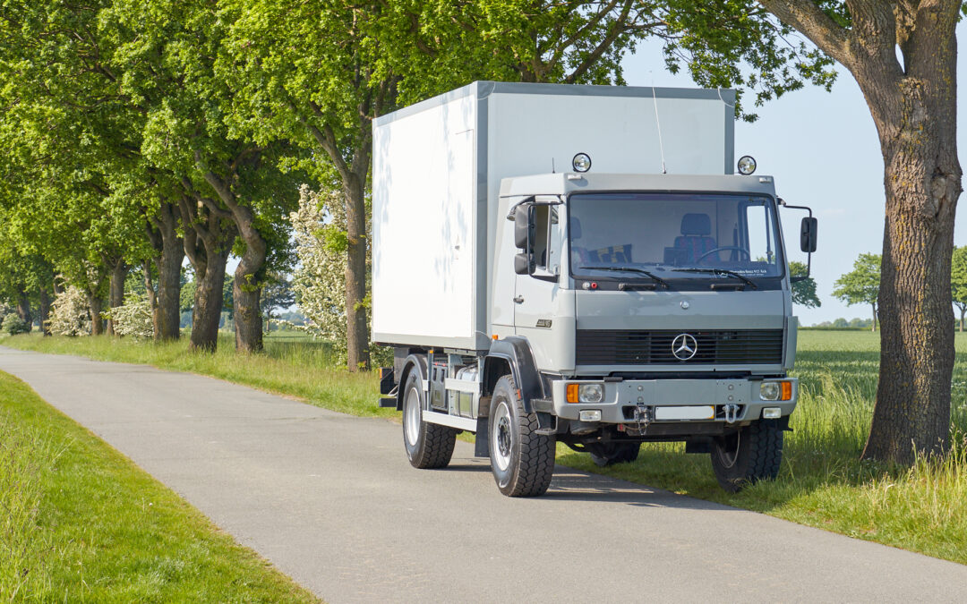 Mercedes 917 4×4 6.0 – Expeditionsmobil – EURO 2 OM 366 LA – LN2